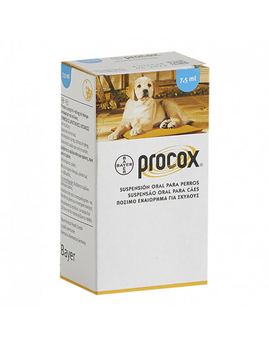 PROCOX SUSPENSIÓN ORAL PERROS 7,5 ml