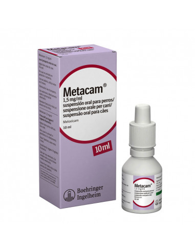 METACAM 1,5 mg/ml SUSPENSION ORAL 10 ml