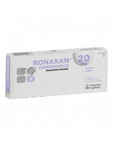 RONAXAN 20 mg 20 Comprimidos