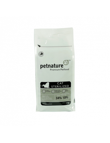 PETNATURE CAT STERILIZED 2 kg