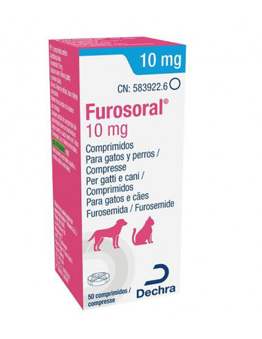FUROSORAL 10 mg 50 Comprimidos