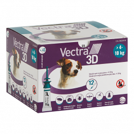 VECTRA 3D S DOG 4-10 kg (12...