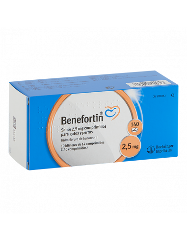 BENEFORTIN SABOR 2,5 mg 140 Comprimidos