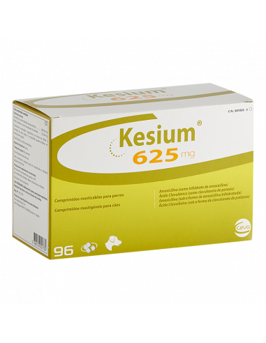 KESIUM 625 mg 96 COMP MASTICABLES PERROS