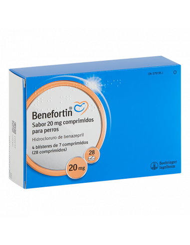 BENEFORTIN SABOR 20 mg 28 Comprimidos