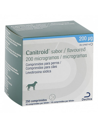 CANITROID SABOR 200 microgramos 250...