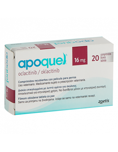 APOQUEL 16 mg 20 Comprimidos