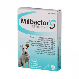 MILBACTOR PERROS 2,5 mg/25...