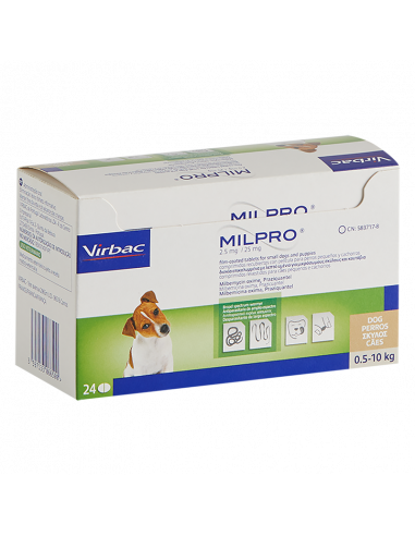 MILPRO 2,5 mg/25 mg COMPRIMIDOS...