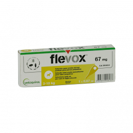 FLEVOX 67 mg PERROS (2-10...