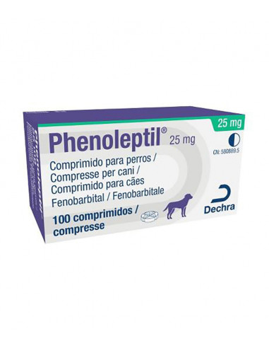 PHENOLEPTIL 25 mg 100 comprimidos