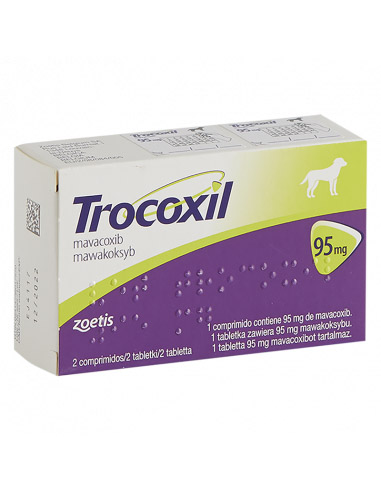 TROCOXIL 95 mg 2 Comprimidos