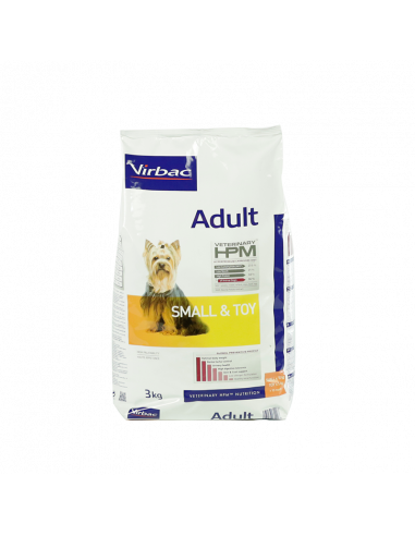 VETERINARY HPM ADULT SMALL & TOY 3 kg