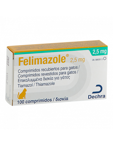 FELIMAZOLE 2,5 mg 100 Comprimidos