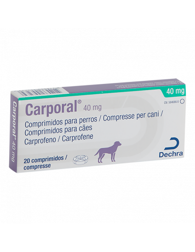 CARPORAL 40 mg 20 comp
