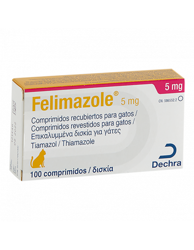 FELIMAZOLE 5 mg 100 Comprimidos