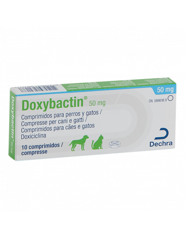DOXYBACTIN 50 MG 10 comprimidos