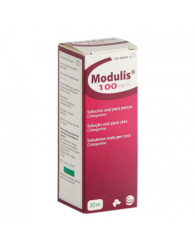 MODULIS 100 mg/ml SOLUCION ORAL...