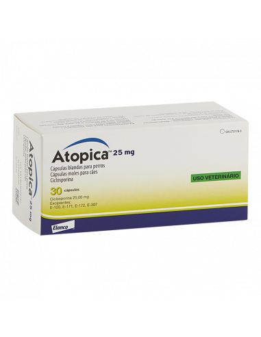 ATOPICA 25 mg 30 capsulas
