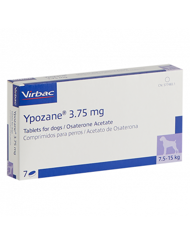 YPOZANE 3,75 mg COMPRIMIDOS PERROS...