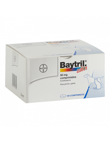 BAYTRIL SABOR 50 mg COMPRIMIDOS 100...