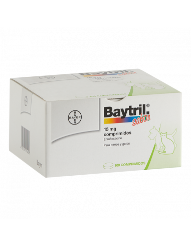 BAYTRIL SABOR 15 mg COMPRIMIDOS 100...