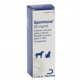 SPORIMUNE 50 mg/ml 25 ml