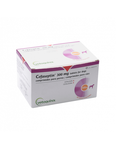 CEFASEPTIN 300 mg 100 comprimidos