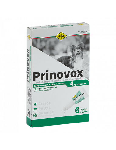 PRINOVOX PERROS (menos de 4 kg) 6...