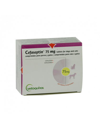 CEFASEPTIN 75 mg 100 comprimidos