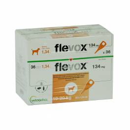 FLEVOX 134 mg PERROS (10-20...