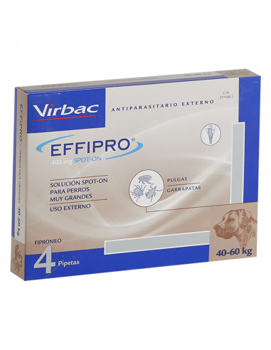 EFFIPRO SPOT ON PERROS 402 mg (40-60...