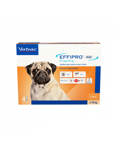 EFFIPRO DUO 67 mg/20 mg SPOT-ON...