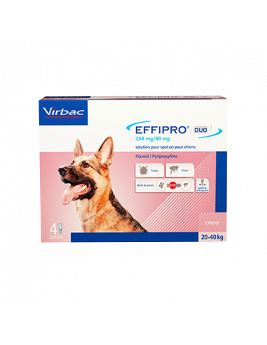 EFFIPRO DUO 268 mg/80 mg SPOT-ON...