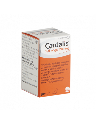 CARDALIS 2,5 mg/20 mg 30 COMPRIMIDOS...