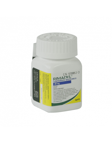 RIMADYL PALATABLE 20 mg 20 Comprimidos