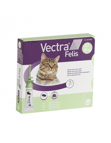 VECTRA FELIS 423 mg/42,3 mg SOLUCION...