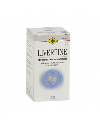 LIVERFINE 100 mg/ml SOLUCION...