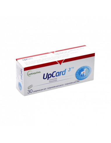 UPCARD 3 mg COMPRIMIDOS PERROS 30...