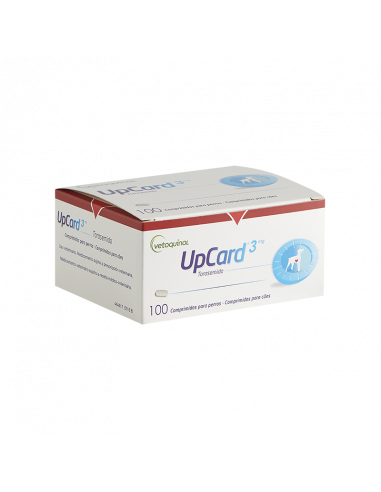 UPCARD 3 mg COMPRIMIDOS PERROS 100...