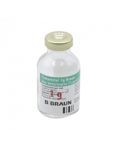 TIOBARBITAL 1 g BRAUN 20 ml