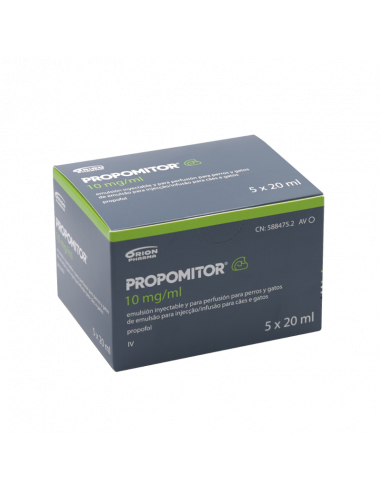PROPOMITOR 10 mg/ml inyectable 5X20 ML