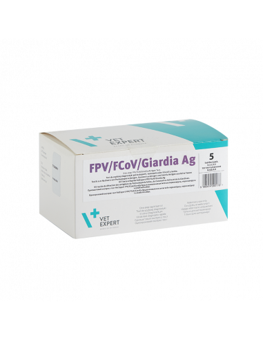 Rapid triple FPV/FCoV/Giardia Ag (box 5)