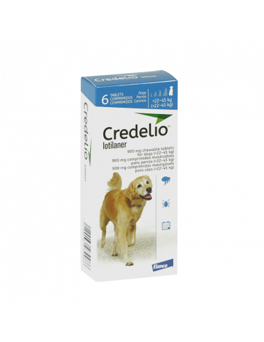 CREDELIO PERRO GRANDE 900 mg (22 a 45...