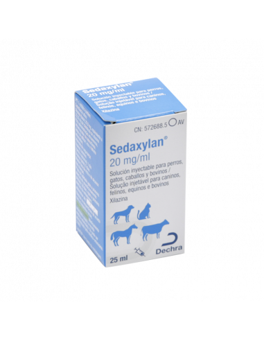 SEDAXYLAN 20 mg SOLUCIÓN INYECTABLE...