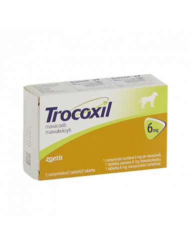 TROCOXIL 6 mg 2 Comprimidos
