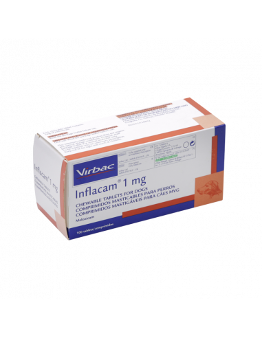 INFLACAM 1 mg COMPRIMIDOS MASTICABLES...