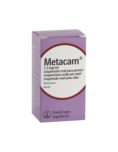 METACAM 1,5 mg/ml SUSPENSION ORAL 32 ml de BOEHRINGER