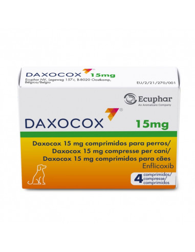 DAXOCOX 15 MG 4 COMP.