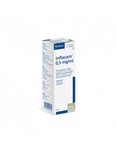 INFLACAM 0,5 mg/ml GATOS 3 ml